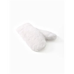 Варежки женские MINAKU, белый, размер 26×12 см