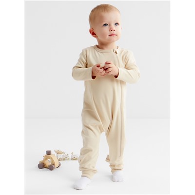 Комбинезон детский MINAKU Nature, рост 74-80 см, бежевый