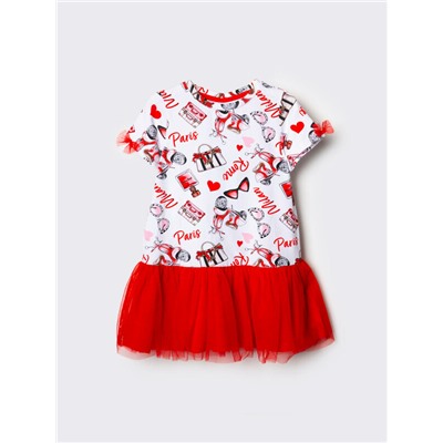 Платье трикотажное для девочек