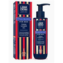 LIBREDERM For Men Гиалуроновый тонизирующий Гель для душа 250 мл
