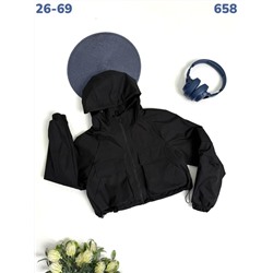 Ветровка 658 чёрный