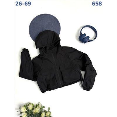 Ветровка 658 чёрный