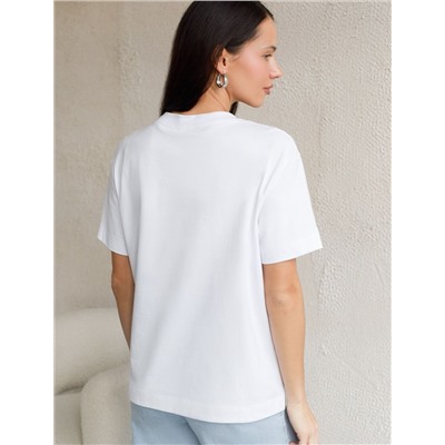 VILATTE Футболка D49.145