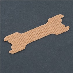 Пластина против храпа, набор - 10 шт., 5.5×1.6 см, на клеевой основе, бежевая