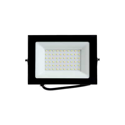 Прожектор светодиодный VKL Electric, 70 Вт, 8400 лм, 6500К, IP65, 220 В, чёрный, свечение холодное белое