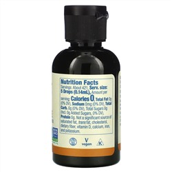 Now Foods, Better Stevia, бескалорийный жидкий подсластитель, английские ириски, 59 мл (2 жидк. унции)