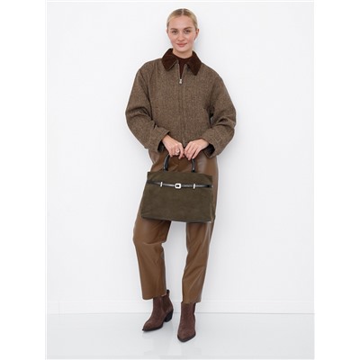 Сумка 91156SMS army green Velina Fabbiana-Safenta