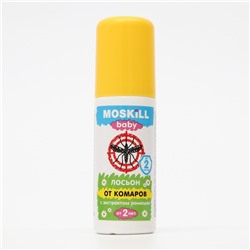 Лосьон от комаров "Москилл Бэби", с экстрактом ромашки, для детей от 2 лет, 100 мл