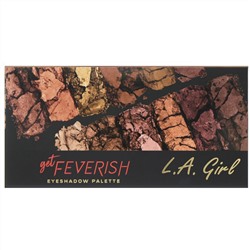 L.A. Girl, Палетка теней для век Get Feverish, 1 г (каждый оттенок)