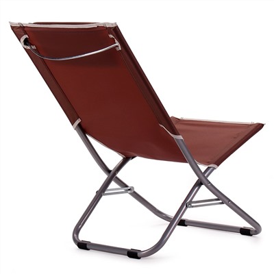 Кресло складное КОРИЧНЕВЫЙ № 9 92х25х90 /уп6/