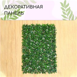 Декоративная панель, 60×40 см, «Белые колокольчики», Greengo