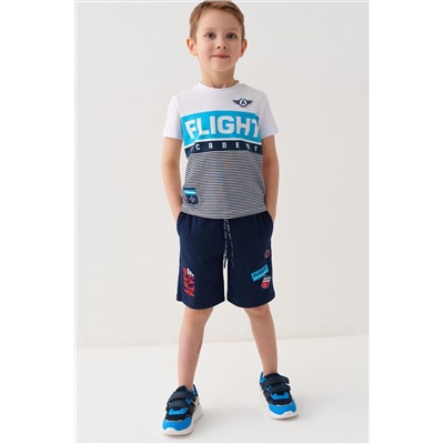 Фуфайка трикотажная для мальчиков (футболка) PLAYTODAY, 1239642