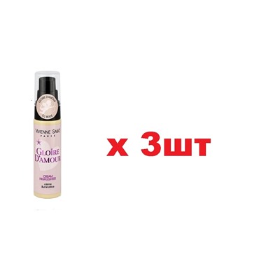 VS Крем-Хайлайтер Gloire D^Amour 01 beige 25мл 3шт