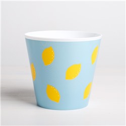 Набор кашпо для цветов 3 в 1 «Фрукты», 0.8 л, 11×12 см