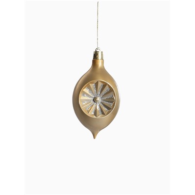 Ёлочные игрушки «Вереница», новогодние, набор 16 шт. (8 шаров, 8 сосулек), зелено - коричневый