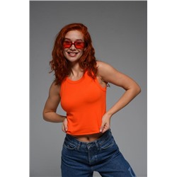 14408/1 топ-майка женская (Оранжевый)