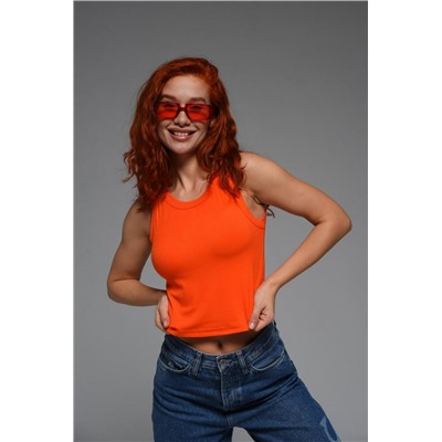 14408/1 топ-майка женская (Оранжевый)