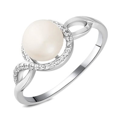 Кольцо, жемчуг, BY-838