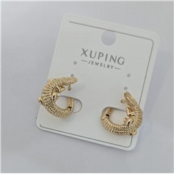 Серьги коллекция "Xuping" покрытие позолота, арт.004.106