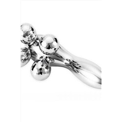 Nail Art Ручной роликовый массажер для лица и тела / 4D Massager XC-119, серебристый KRISTALLER, 1108358