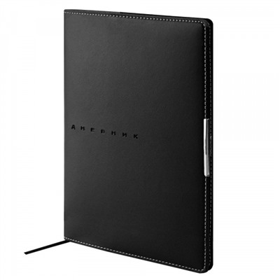 Дневник 1-11 класс (твердая обложка) "МЕТРОПОЛЬ/METROPOL" черный искусственная кожа 10-208/03 Альт