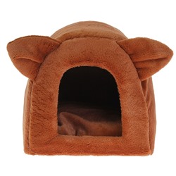 Домик «Норка» для животных, 28×28×35 см, плюш, микс цветов