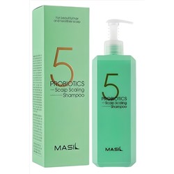 Masil Шампунь для волос глубокоочищающий с пробиотиками / 5 Probiotics Scalp Scaling Shampoo, 500 мл KRISTALLER, 1110239