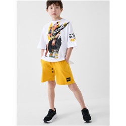 Комплект трикотажный для мальчиков: фуфайка (футболка), шорты