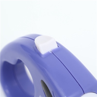 Рулетка «Цветы», 3 м, до 10 кг, фиолетовая