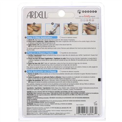 Ardell, Роскошный набор, накладные ресницы Wispies с аппликатором и клеем, 1 набор