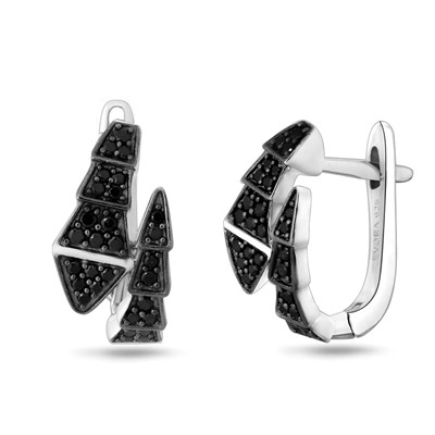 Серьги, шпинель, Змейка2