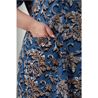 Халат домашний на молнии 83603