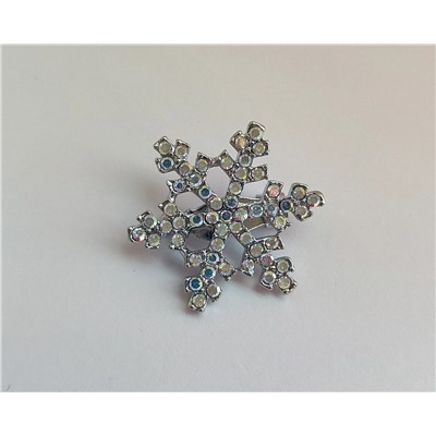 Брошь Снежинка
