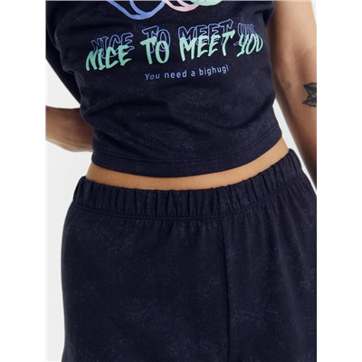 КОМПЛЕКТ ЖЕНСКИЙ (ДЖЕМПЕР, ШОРТЫ) 592290