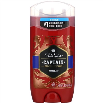 Old Spice, Deodorant, Captain, Bravery & Bergamot, 3 oz (85 g)