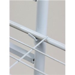 Подставка для цветов Greengo, 3 полки, 43×22×57 см, напольная, металл, белая