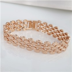 Браслет на руку ювелирной бижутерии коллекция "Дубай", покрытие позолота, арт.213.958