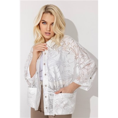 Жакет женский  4378/04/Молочный