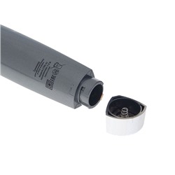 УЦЕНКА Триммер для волос LuazON LTRI-01, для носа и ушей, 1хАА (не в комплекте), серый