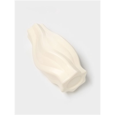 Ваза для цветов, пластик, 1.6 л, белая