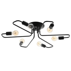 Люстра «Клауд» 6×40 Вт E27 черный 82×82×16 см BayerLux