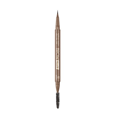 Маркер для бровей BROW FILLER ultra slim 24H 02 Smoky