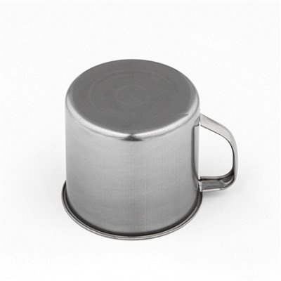 Кружка Доляна «Мэйли», 550 мл, d=9.5 см, толщина 0.33 мм, нержавеющая сталь, хромированная