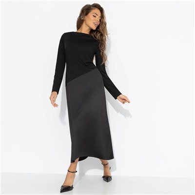 Платье комбинированное, Нежная утонченность