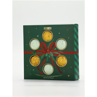 Бомбочки для ванны Make A Wish, набор 6 шт. × 40 г, URAL LAB