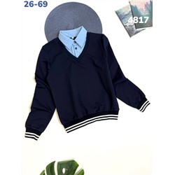 Джемпер 4817 синий