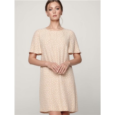 Платья CONTE LPL 1179 Платье свободного кроя в горошек