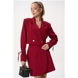 Пиджак Бонни (бордовый)