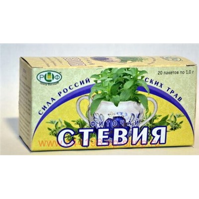 Фиточай Сила росс.трав Стевия 1,0г №20ф/п (БАД)