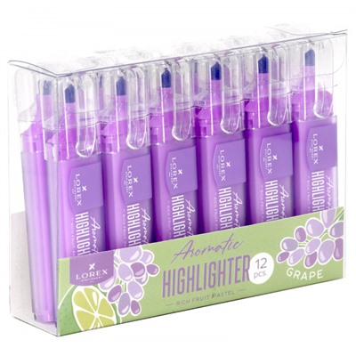 Текстовыделитель 1-3,5мм "Aromatic" пастель сиреневый LXTMA-RFPV LOREX